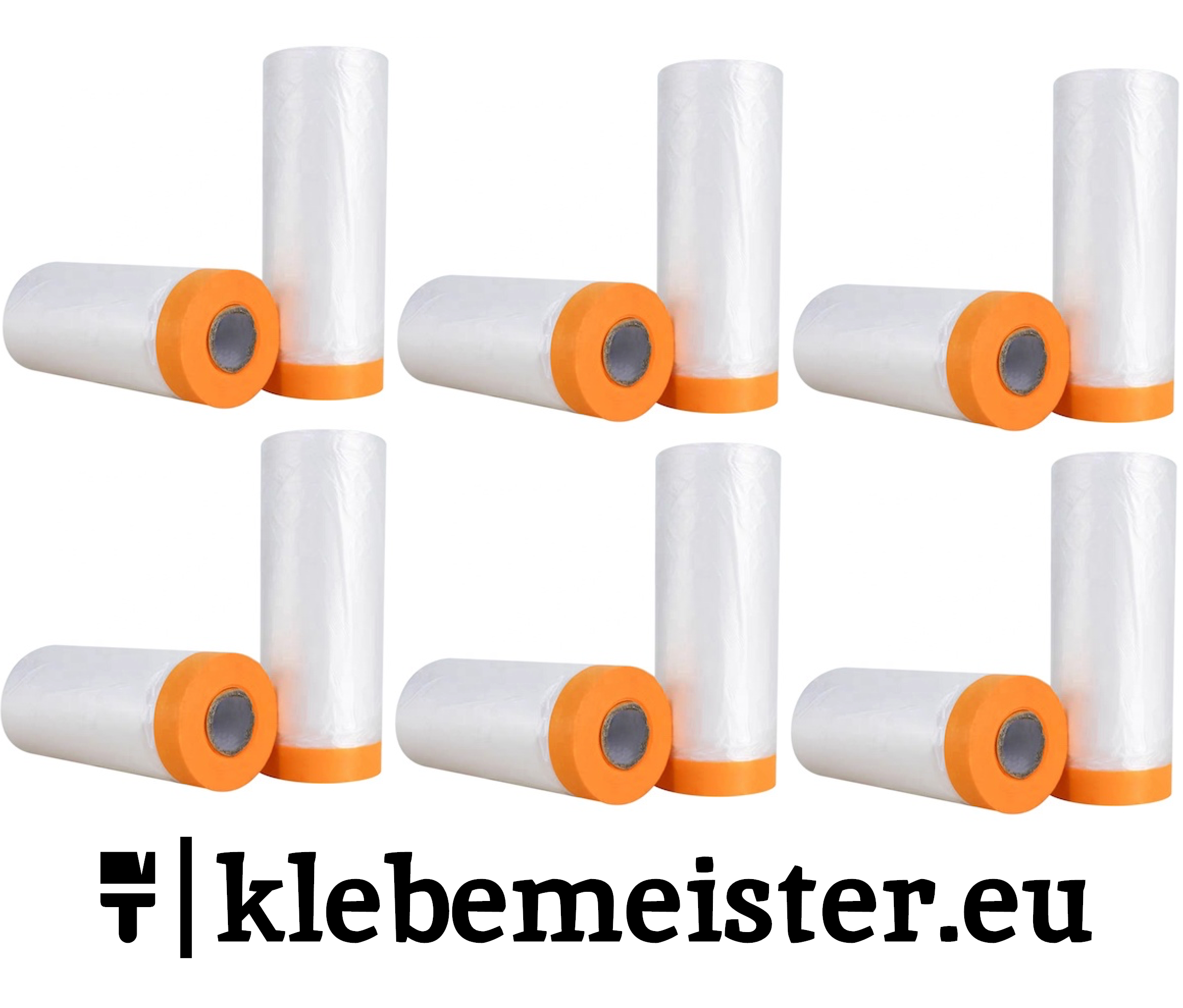 Abdeckband mit Folie