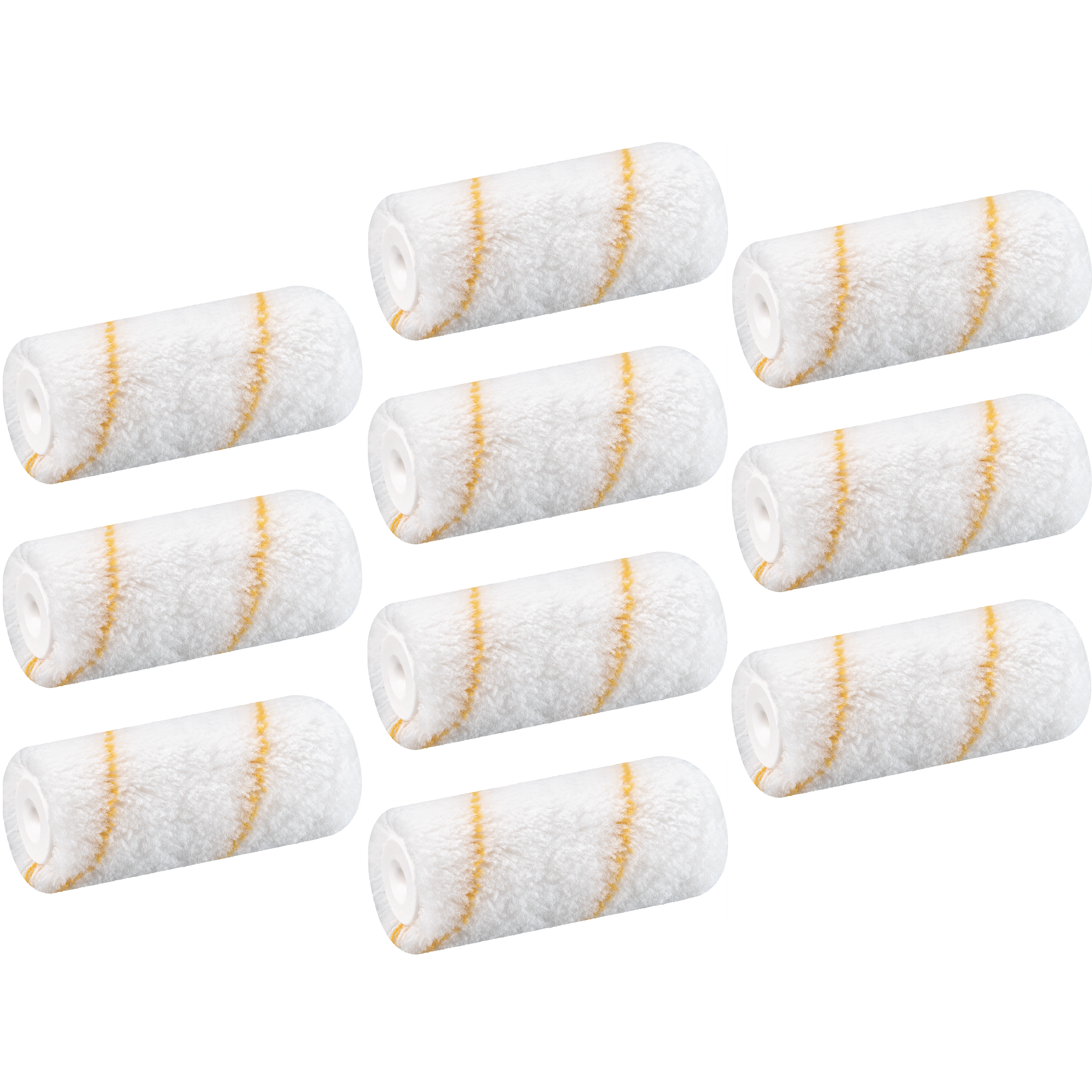 10er Set ⎥ Malerwalze "GOLDFADEN" Breite 12cm, Pol 12mm, Kern30