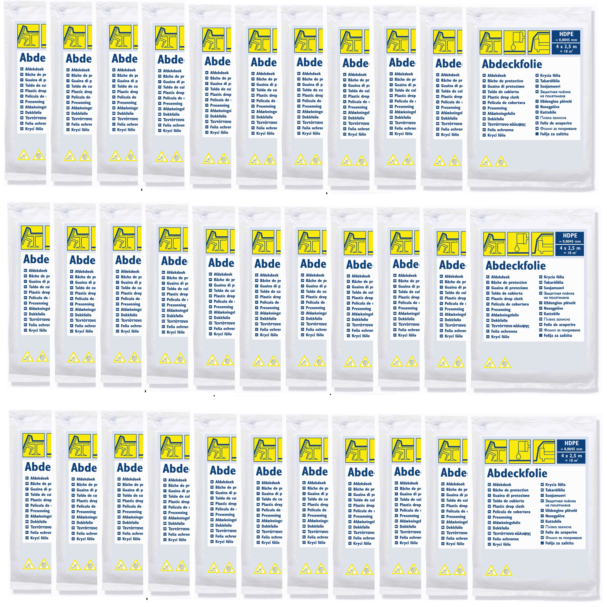 Abdeckfolie ⎥ Malerplane ⎥ Bauplane