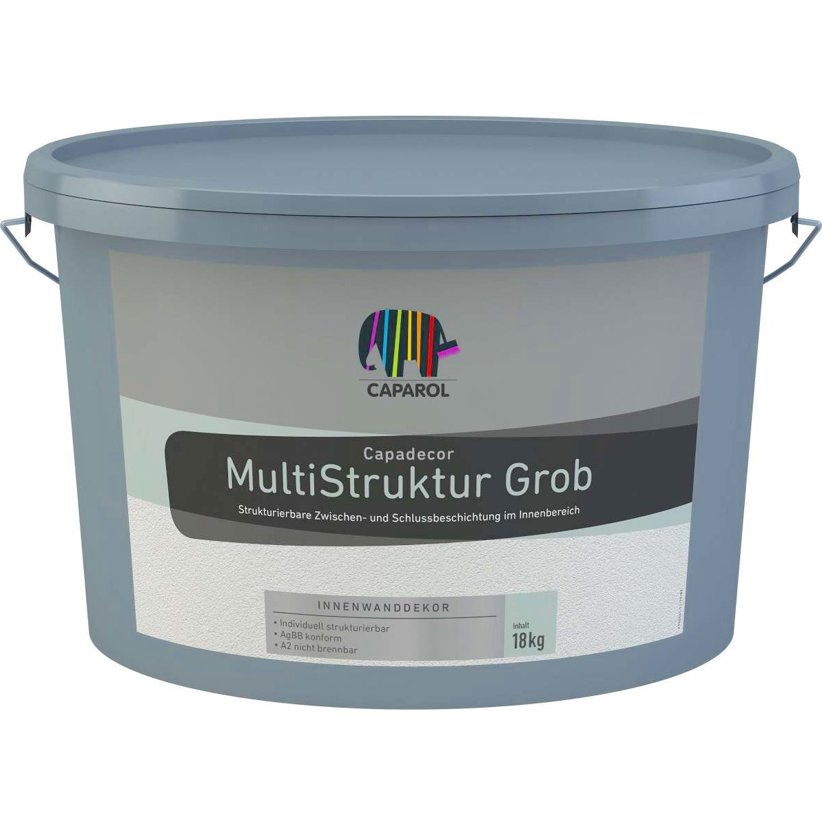 CAPAROL® Capadecor MultiStruktur Grob (weiß) | Gut reinigungsfähig