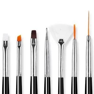 Feines Pinselset, 15-teilig