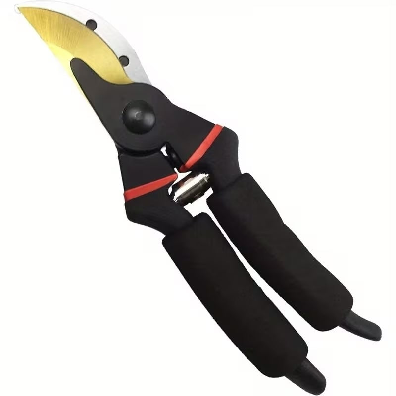 Gartenschere_Premium_Titan_zusammengeklappt_Rückseite