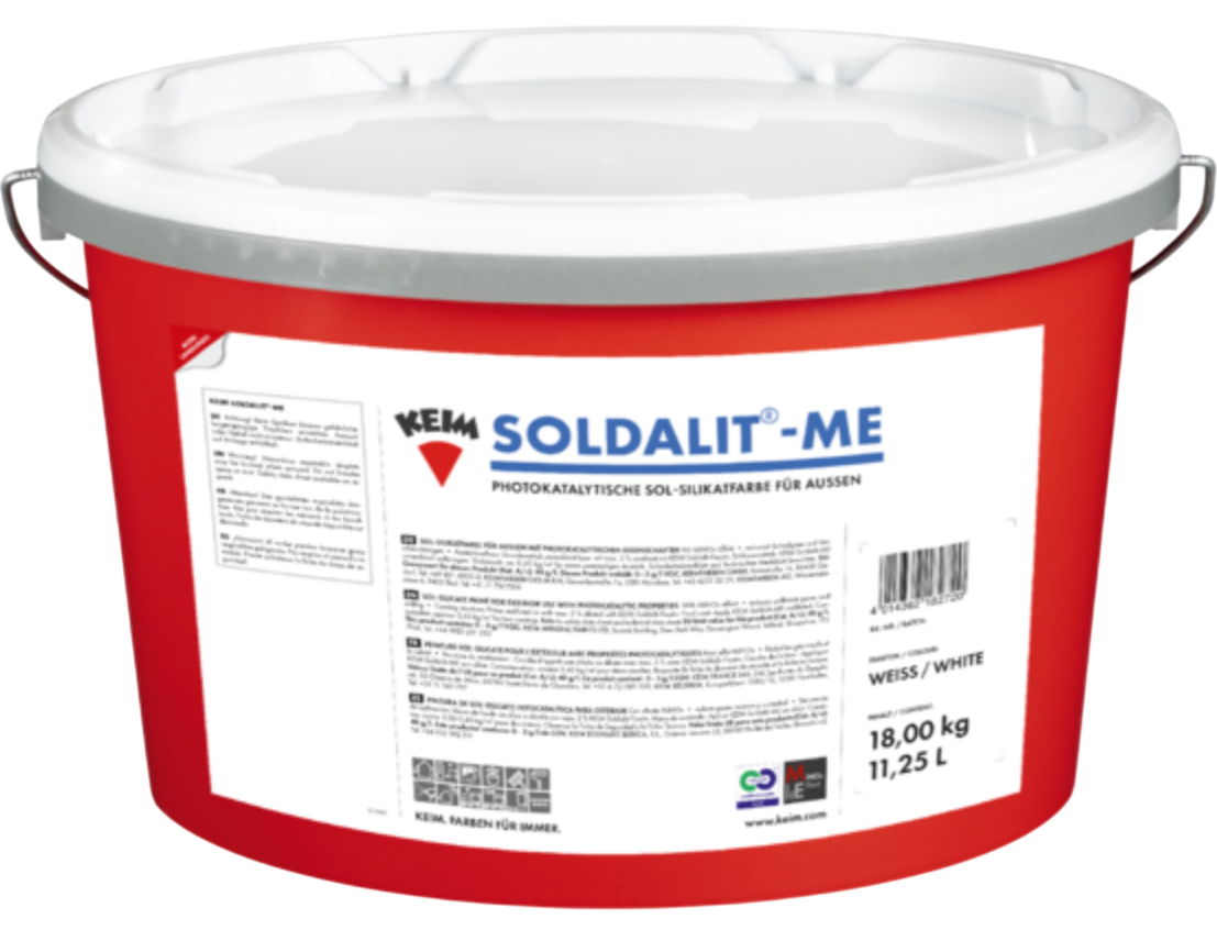 KEIM® Soldalit-ME | Sol-Silikat-Fassadenfarbe
