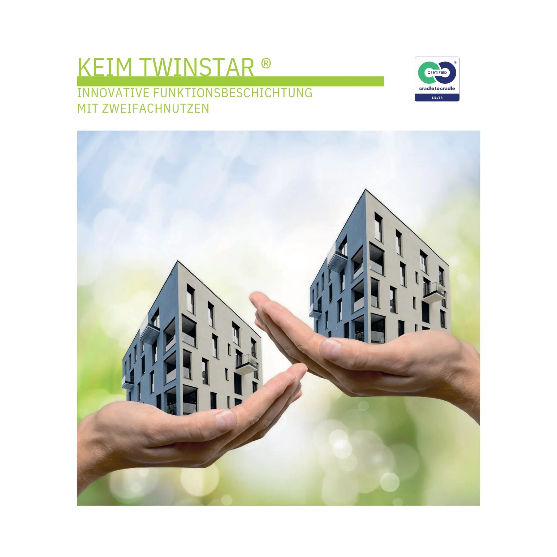 KEIM Twinstar 2in1 Fassadenbeschichtung Nachweis