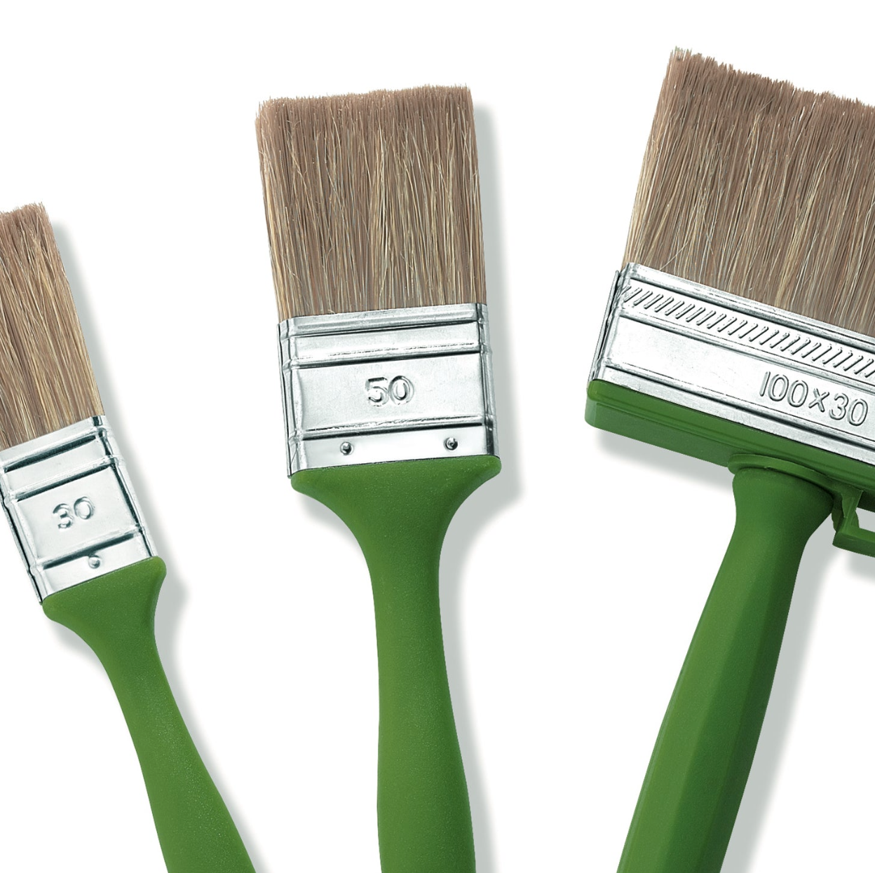 Kunststoff-Pinselset, 3-teilig