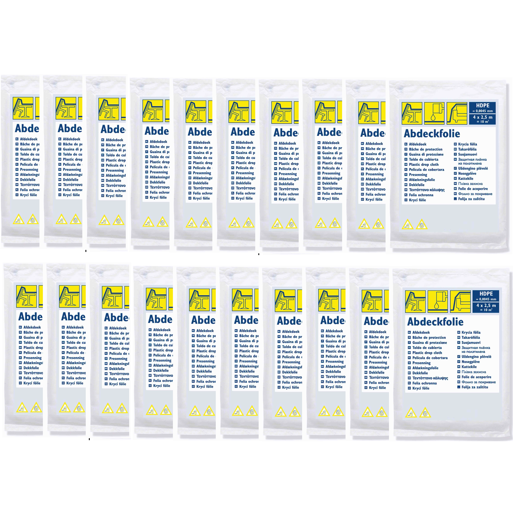 Abdeckfolie ⎥ Malerplane ⎥ Bauplane