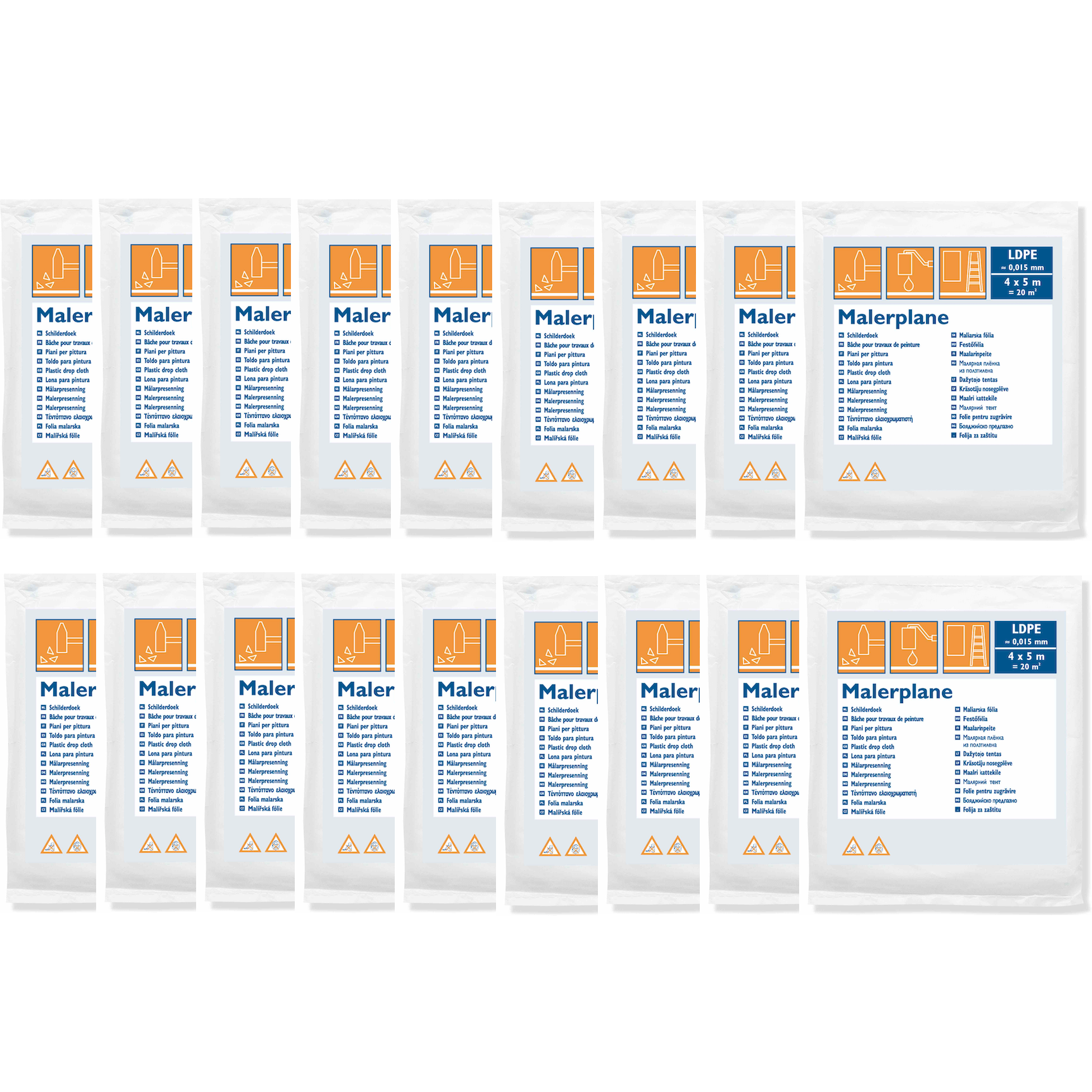 Abdeckfolie ⎥ Malerplane ⎥ Bauplane