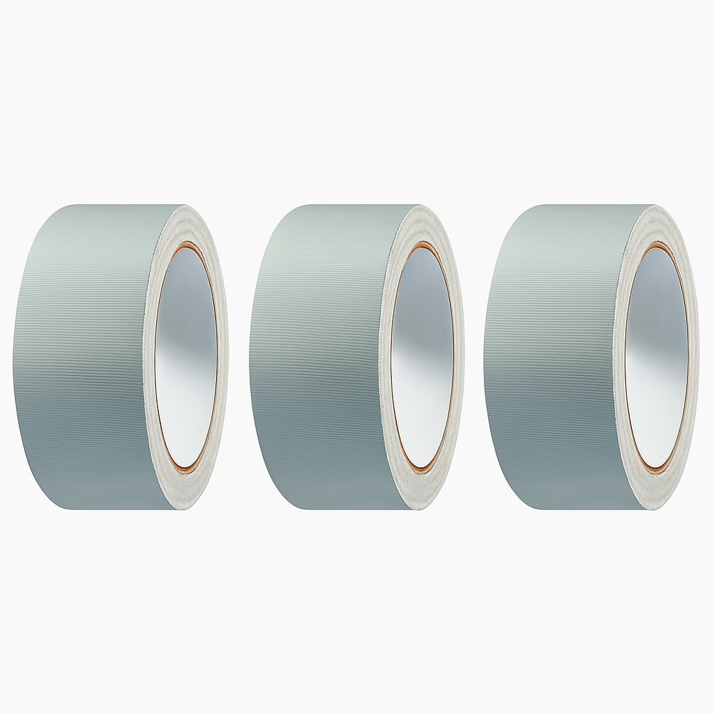 PVC Putzerband quergerillt, weiß/braun - klebemeister.eu