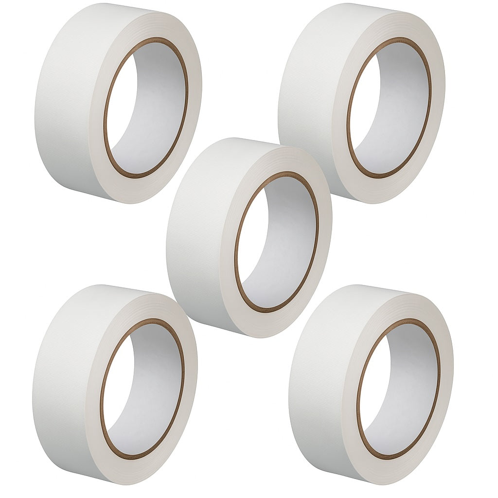 PVC Putzerband quergerillt, weiß/braun - klebemeister.eu