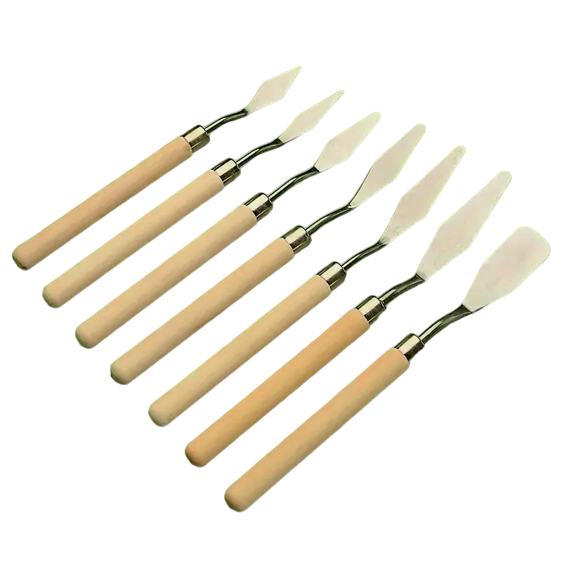 Palettenmesser / Malmesser, 7-teilig