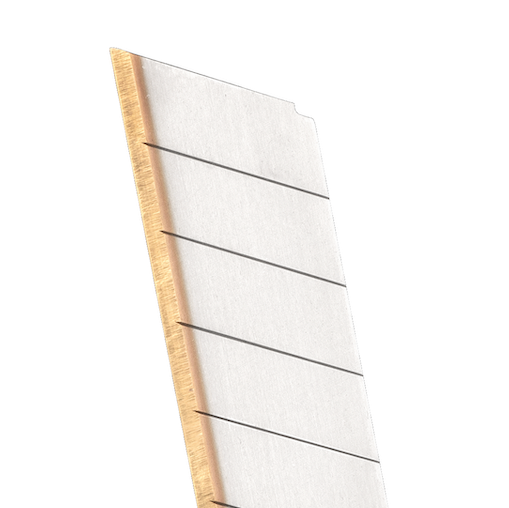Premium Abbrechklingen (TiN-Beschichtung) ⎥ 18mm