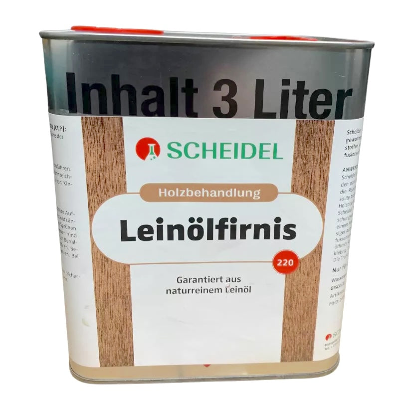 Scheidel Leinölfirnis | Natürlicher Schutz für Holz
