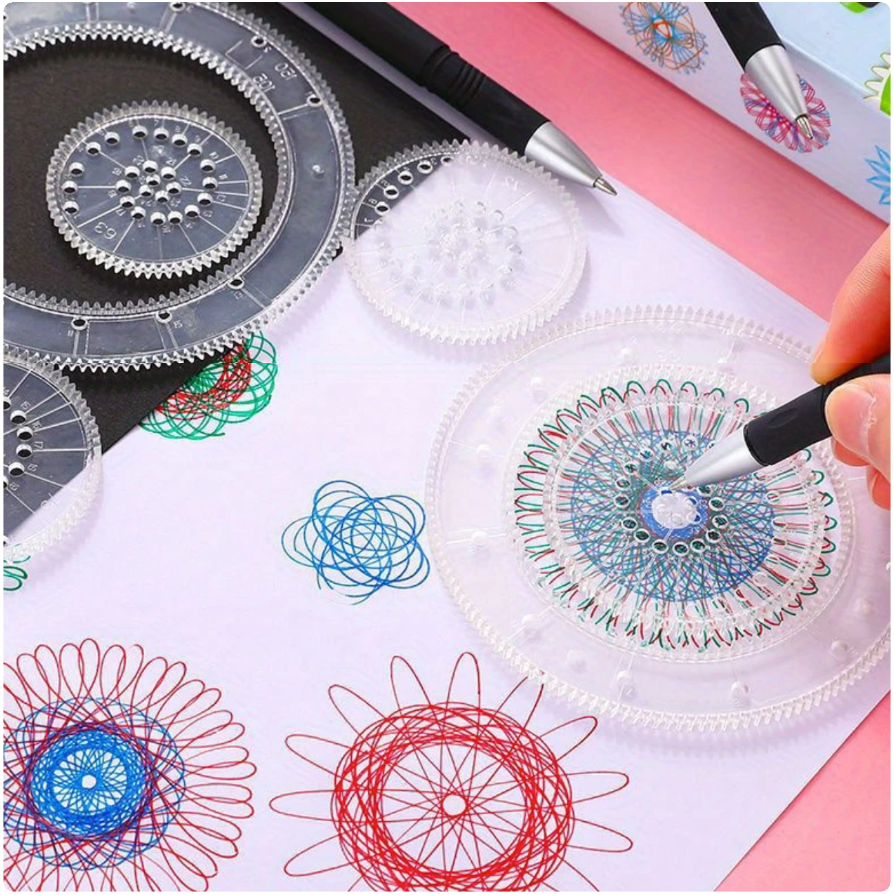 Spiral-Lineal-Set, 22-tlg