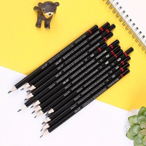 Zeichenbleistift-Set (2H–8B), 12-tlg