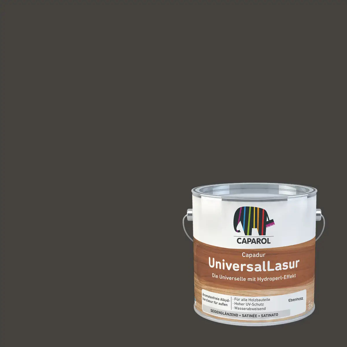 CAPAROL® Capadur Universallasur, Holzlasur, verschiedene Farben, seidenglänzend, 750ml / 2.5L