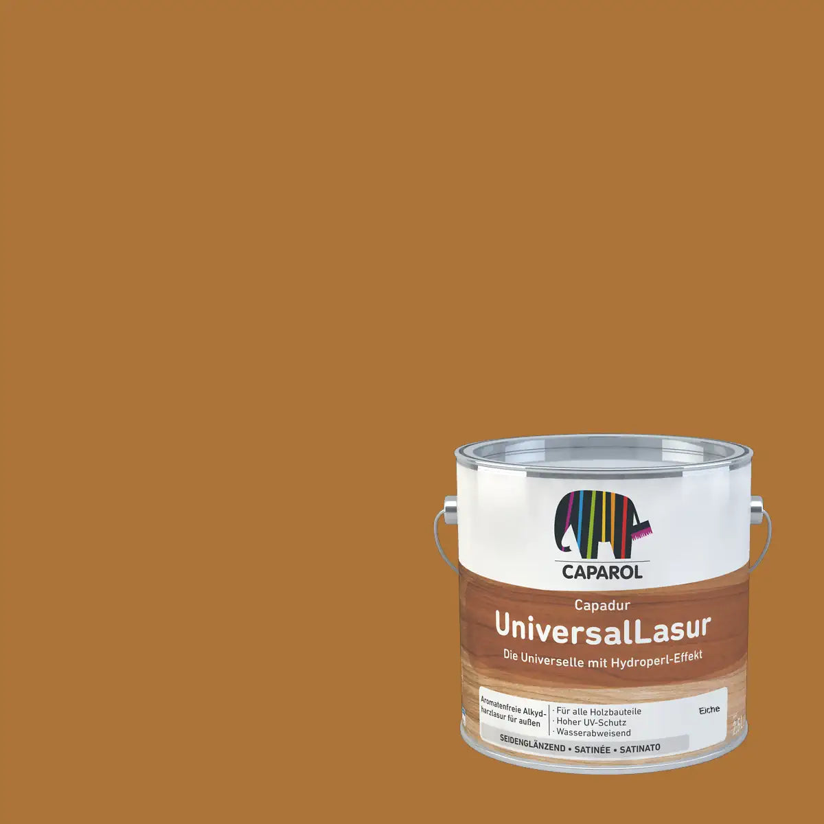 CAPAROL® Capadur Universallasur, Holzlasur, verschiedene Farben, seidenglänzend, 750ml / 2.5L