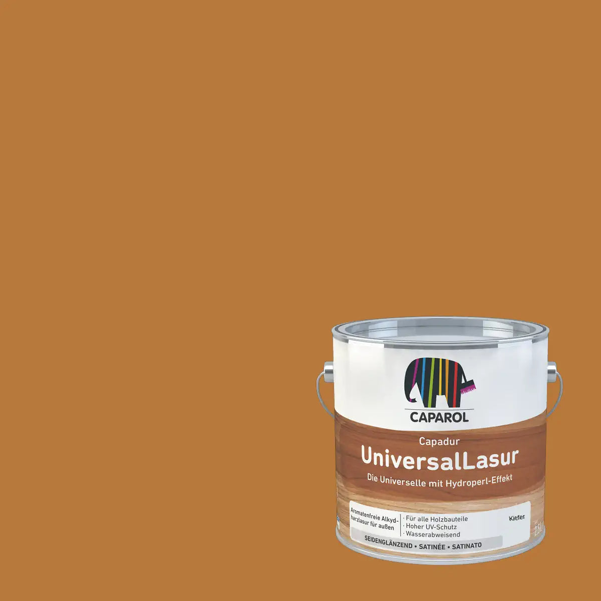 CAPAROL® Capadur Universallasur, Holzlasur, verschiedene Farben, seidenglänzend, 750ml / 2.5L