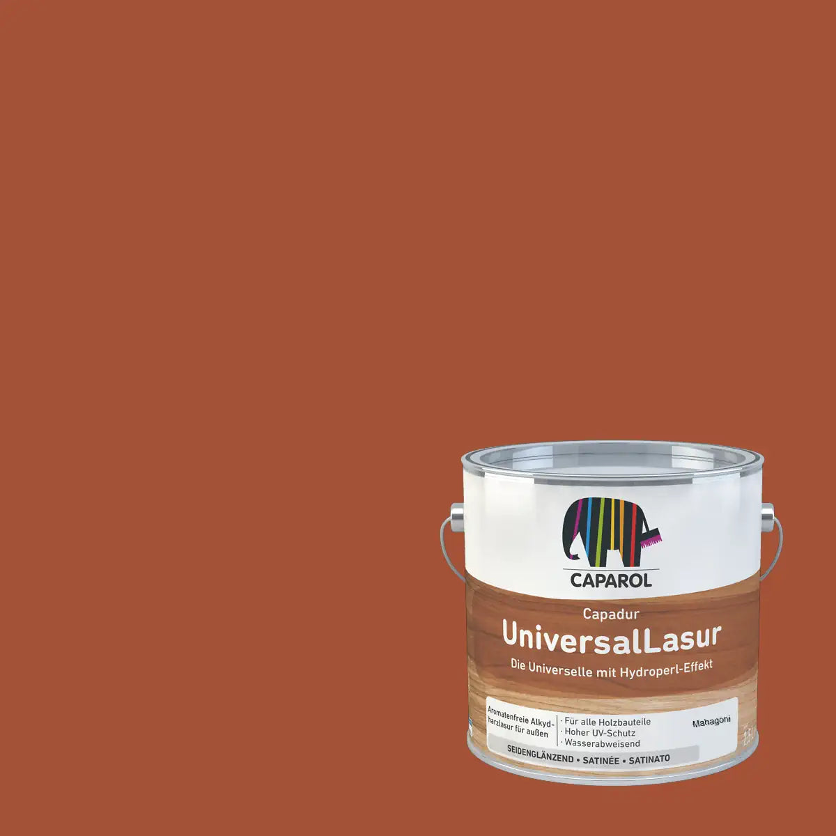 CAPAROL® Capadur Universallasur, Holzlasur, verschiedene Farben, seidenglänzend, 750ml / 2.5L