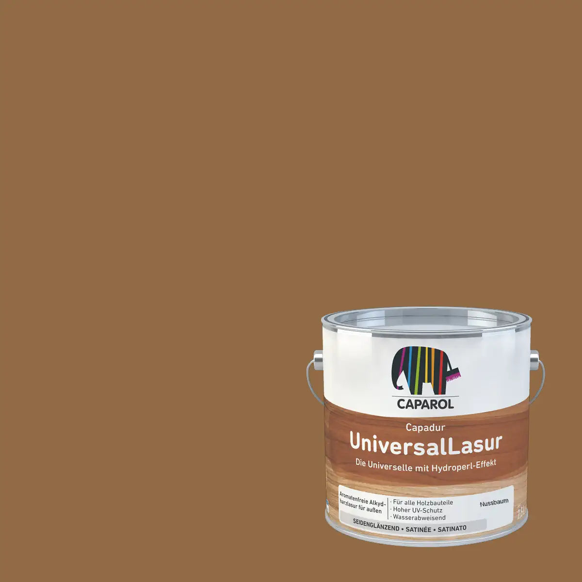 CAPAROL® Capadur Universallasur, Holzlasur, verschiedene Farben, seidenglänzend, 750ml / 2.5L