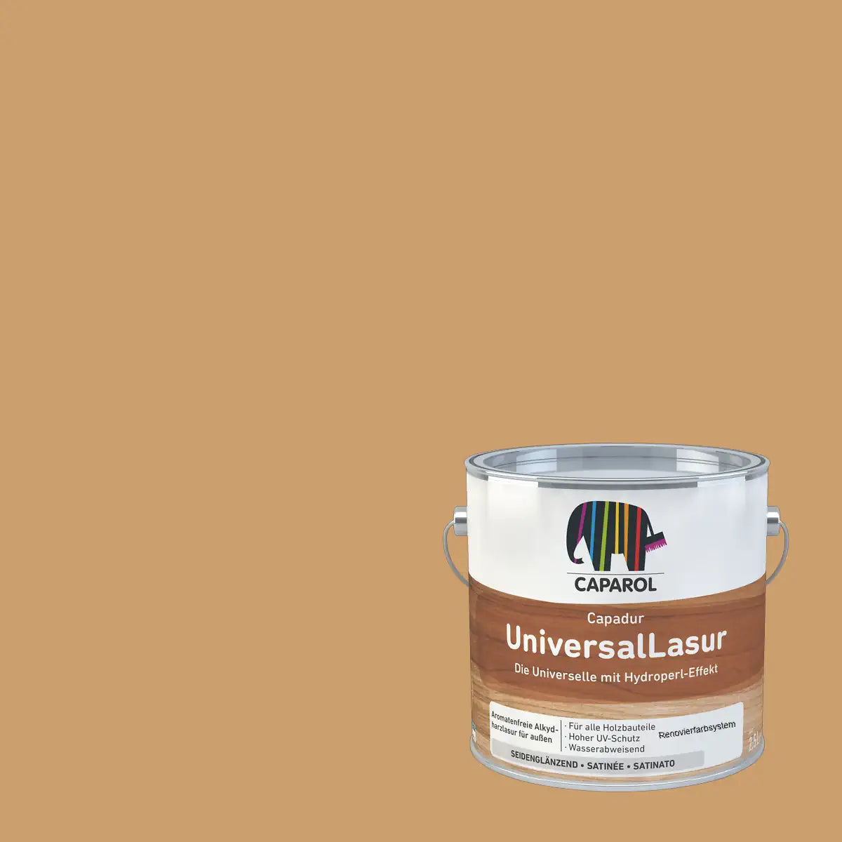 CAPAROL® Capadur Universallasur, Holzlasur, verschiedene Farben, seidenglänzend, 750ml / 2.5L