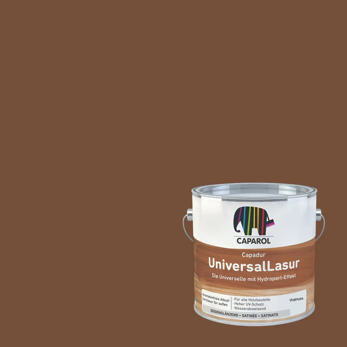 CAPAROL® Capadur Universallasur, Holzlasur, verschiedene Farben, seidenglänzend, 750ml / 2.5L