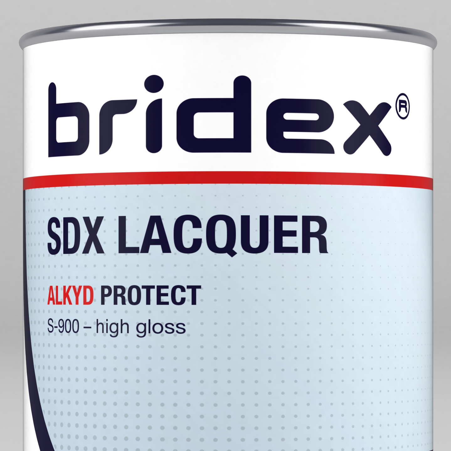 SDX Hochglanzlack ALKYD Protect RAL9010 ⎥ bridex® ⎥ 1 Liter