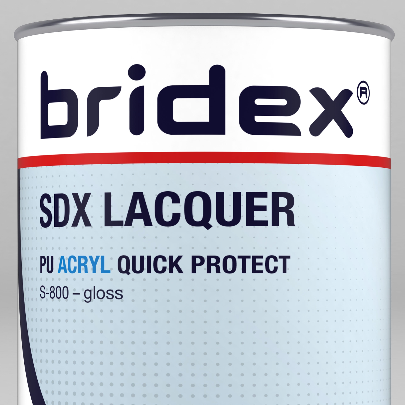 SDX Hochglanzlack PU ACRYL Quick Protect ⎥ bridex® ⎥ 1 Liter
