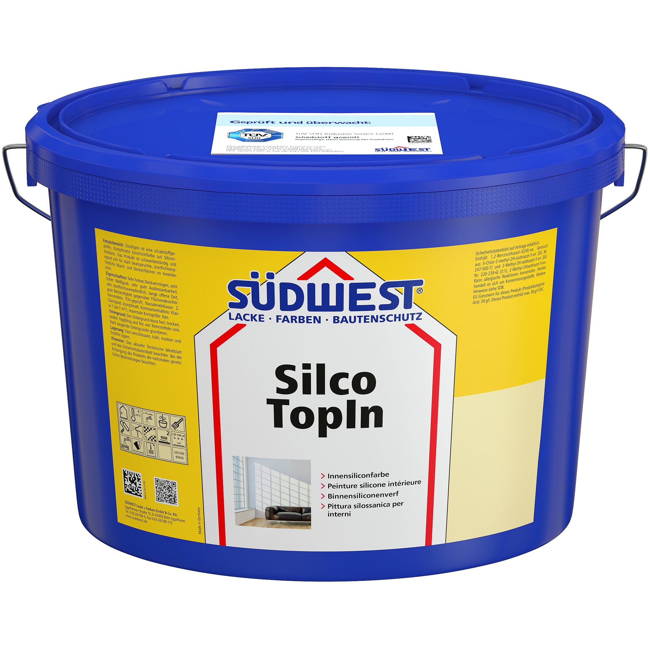 SÜDWEST® Silco TopIn Innen-Wandfarbe