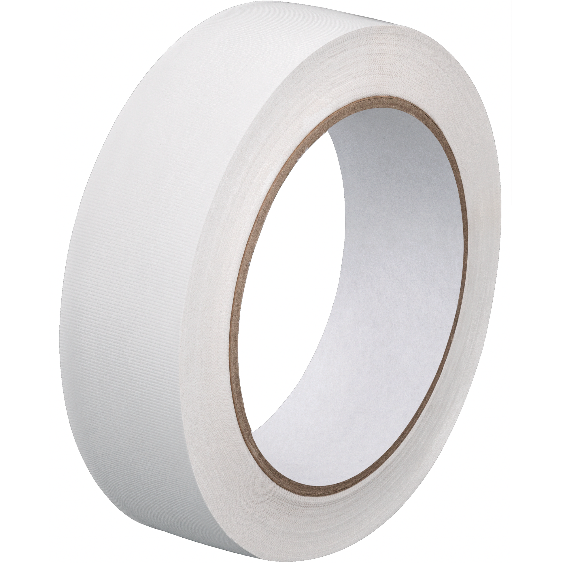 PVC Putzerband quergerillt, weiß/braun