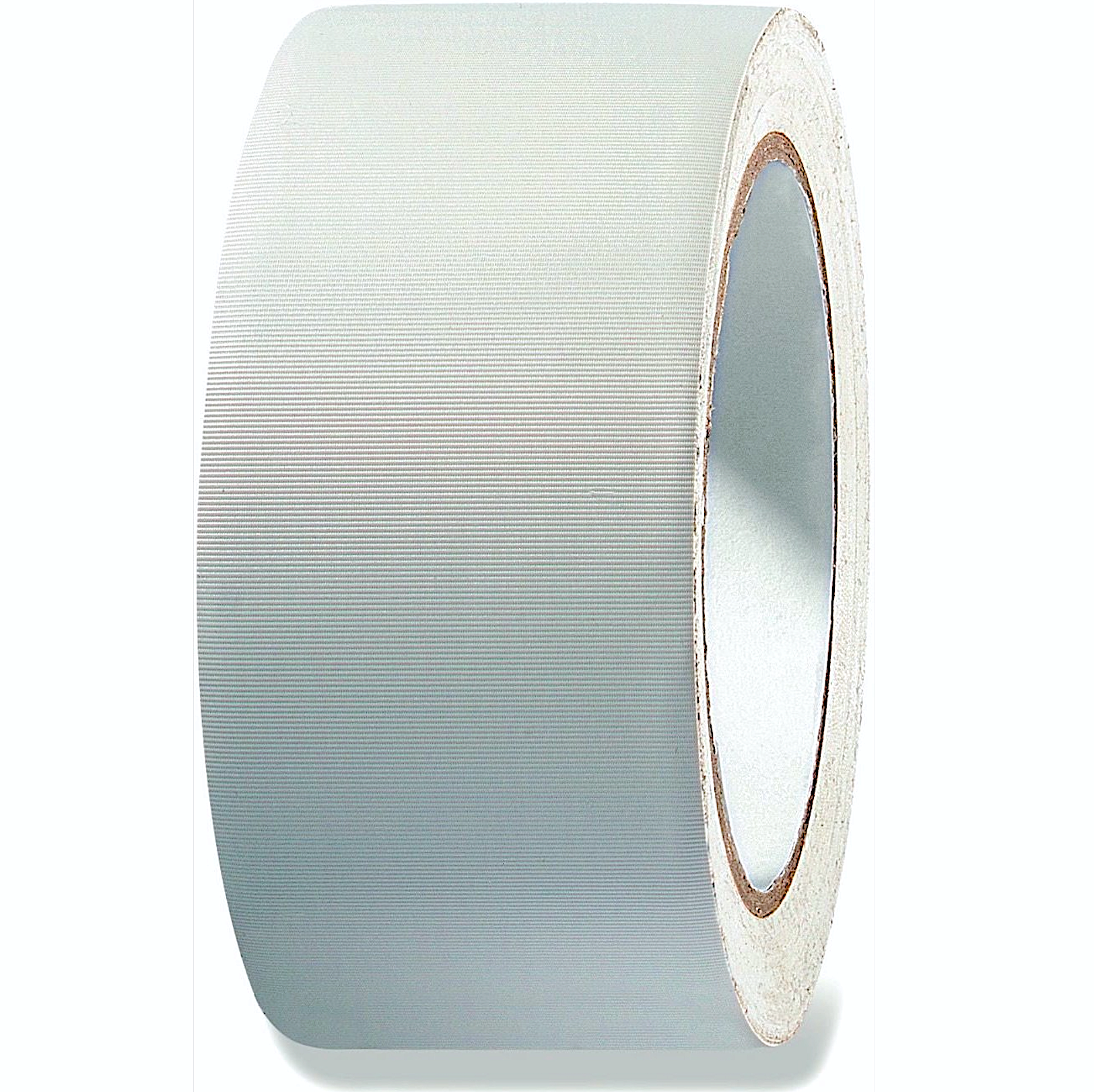 PVC Putzerband quergerillt, weiß/braun - klebemeister.eu