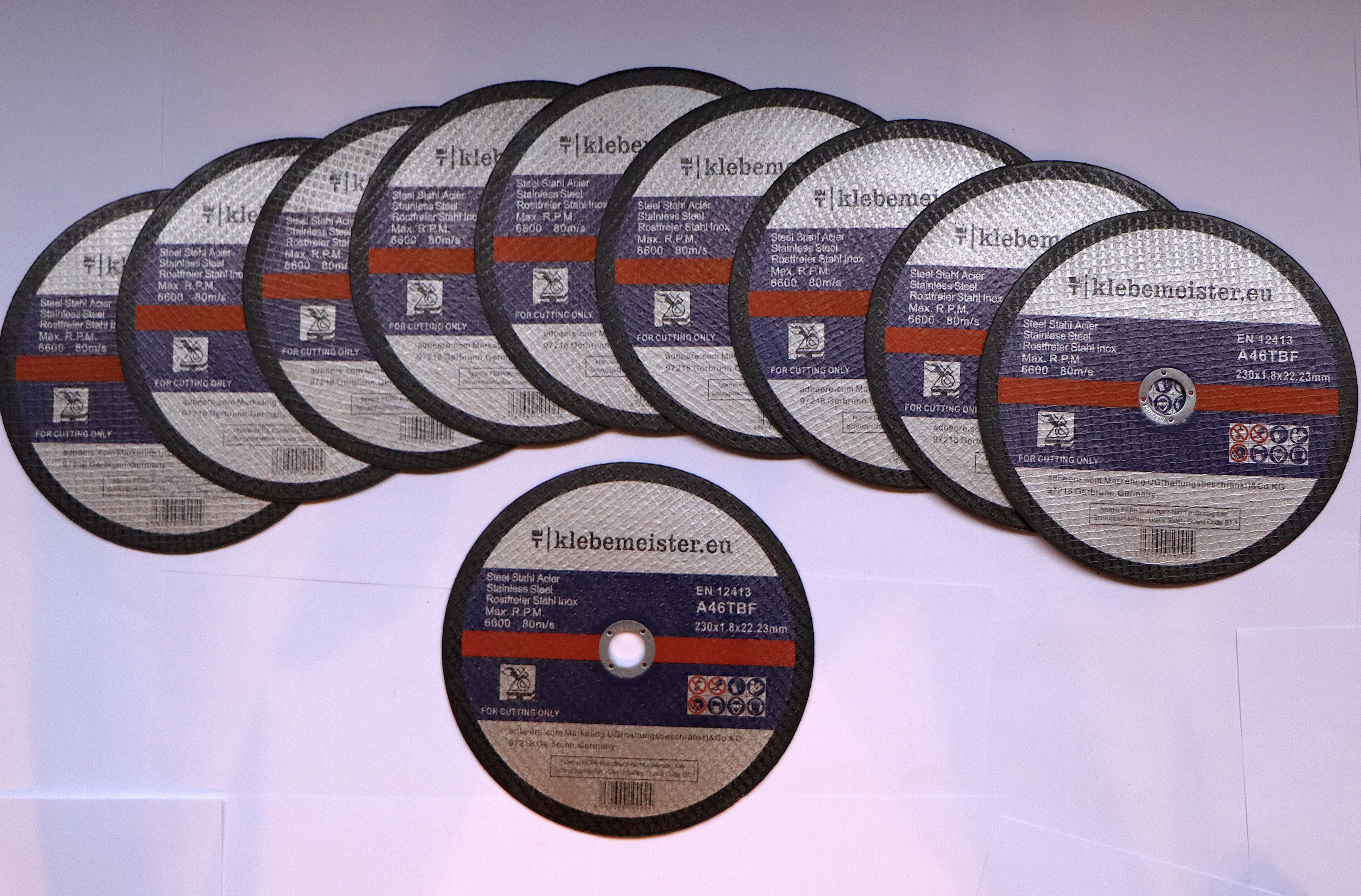 Trennscheiben ∅230mm STAHL INOX - ab 10er Pack