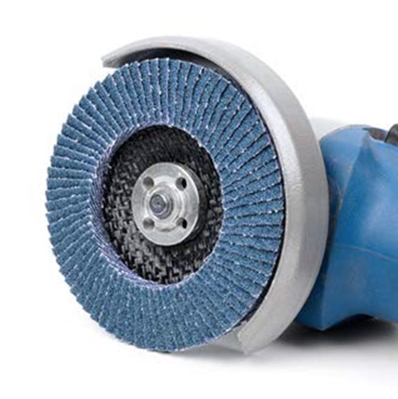 (AKTIONSRABATT) 15x Fächerscheiben (∅115mm, blau)