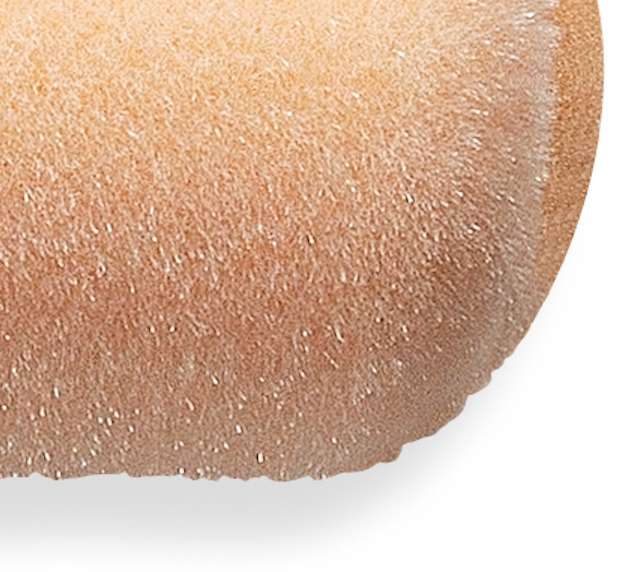 20er Set ⎥ Kleinflächenwalze "FLOCK LINE" Breite 7cm, Außen ∅ 35mm, Kern15