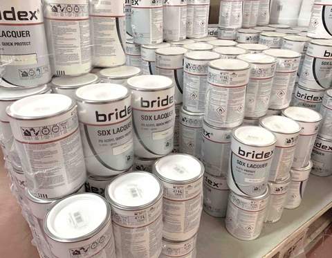 SDX Hochglanzlack PU ACRYL Quick Protect ⎥ bridex® ⎥ 1 Liter