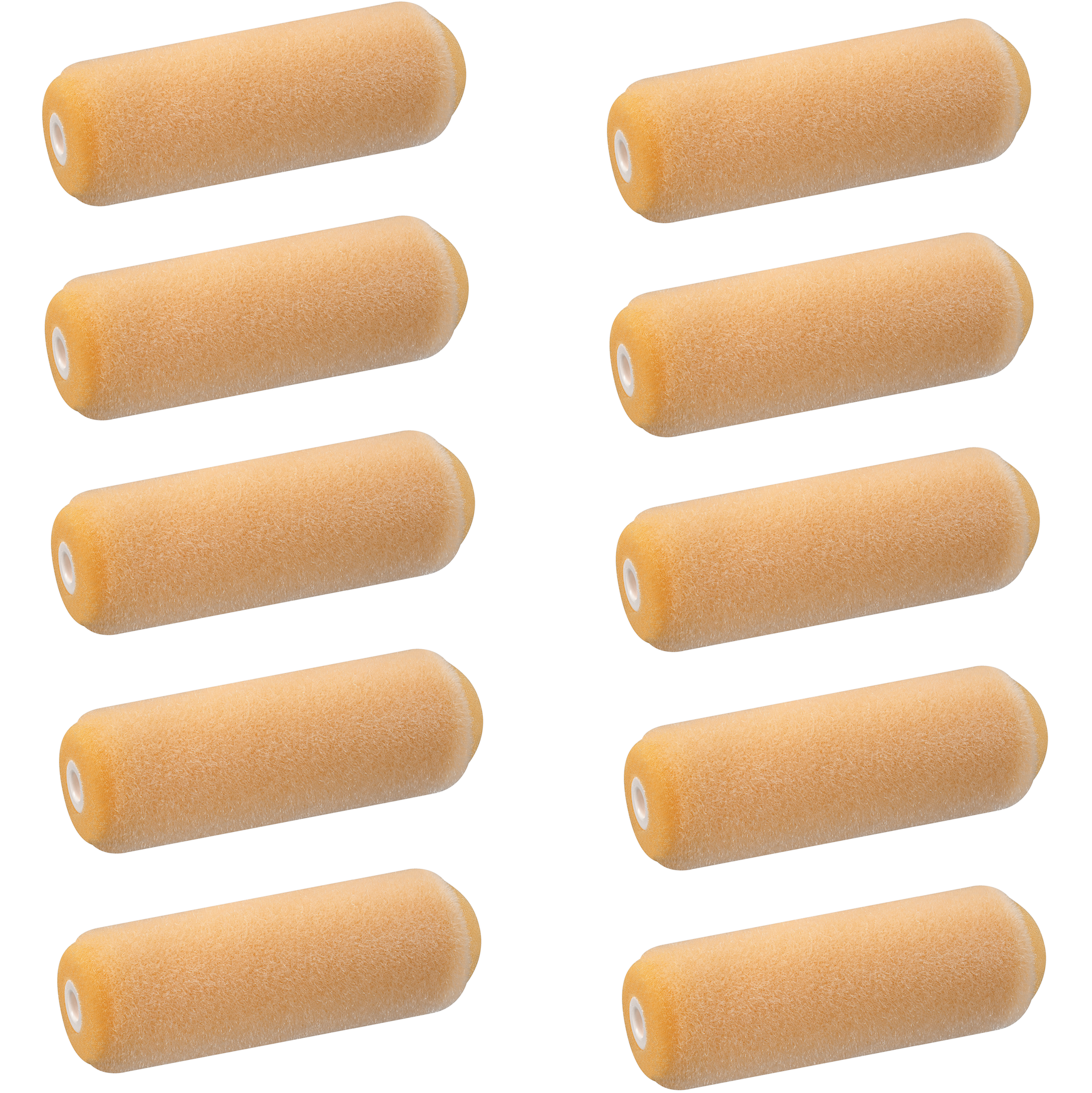 10er Set ⎥ Malerwalze "FLOCK retikuliert" Breite 11cm, Außen35, Kern15