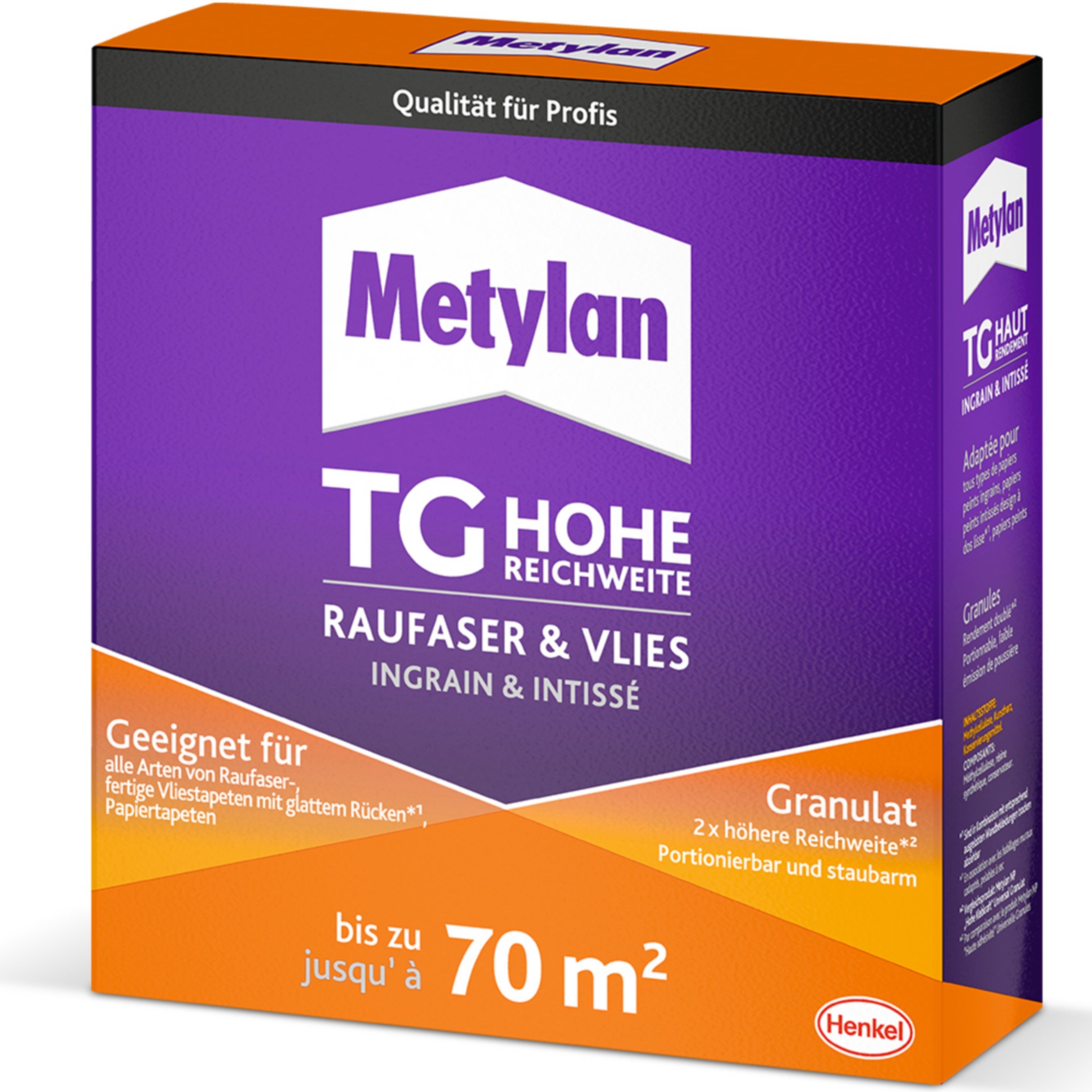 Metylan TG Hohe Reichweite Raufaser & Vlies Granulat