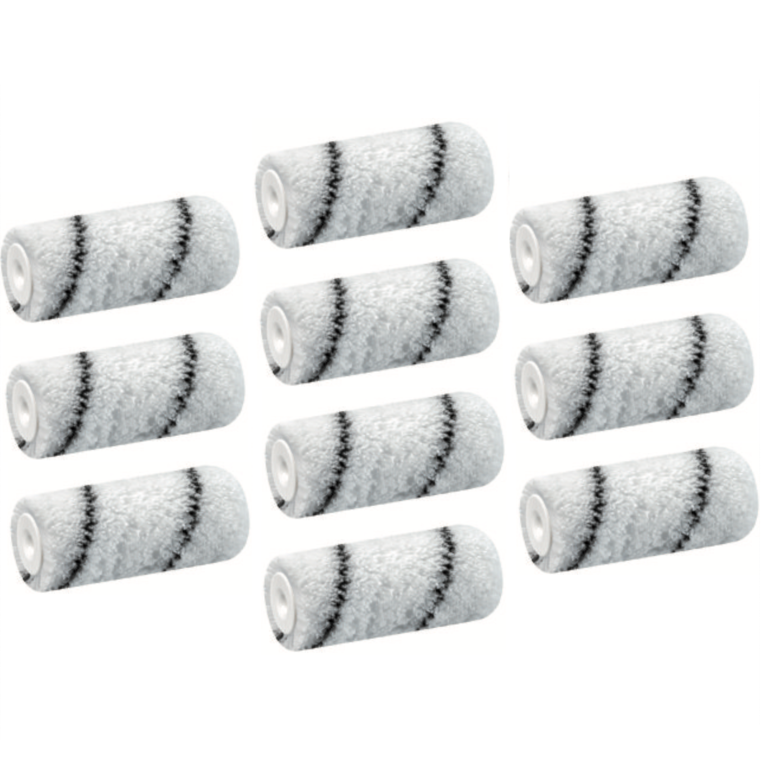 10er Set ⎥ Malerwalze "POLYTRON" Breite 12cm, Pol 12mm, Kern30