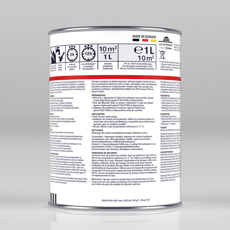 Bridex SDX Wood Primer Acryl 1L