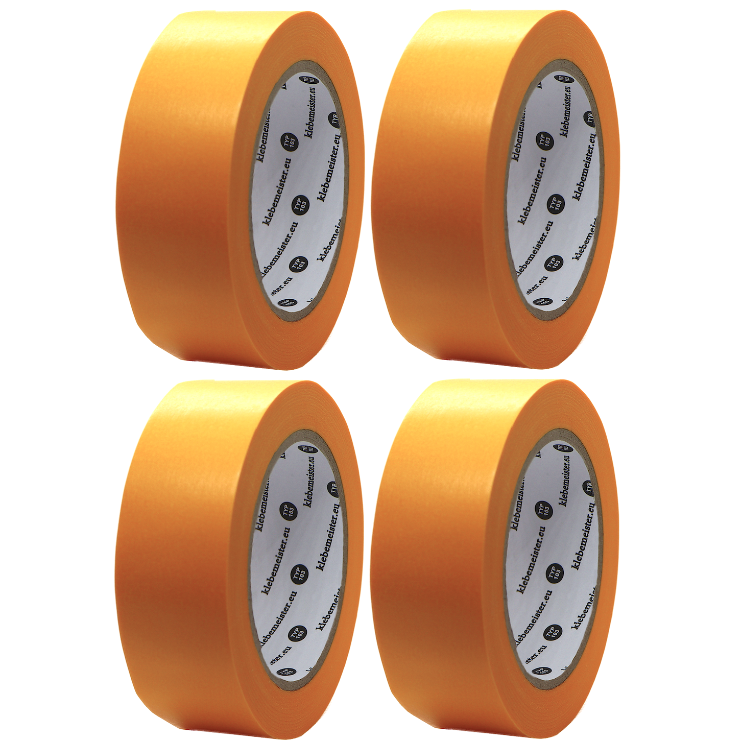 klebemeister® Goldband (50% FASERVERSTÄRKT) 38mm (ab 4erPack)