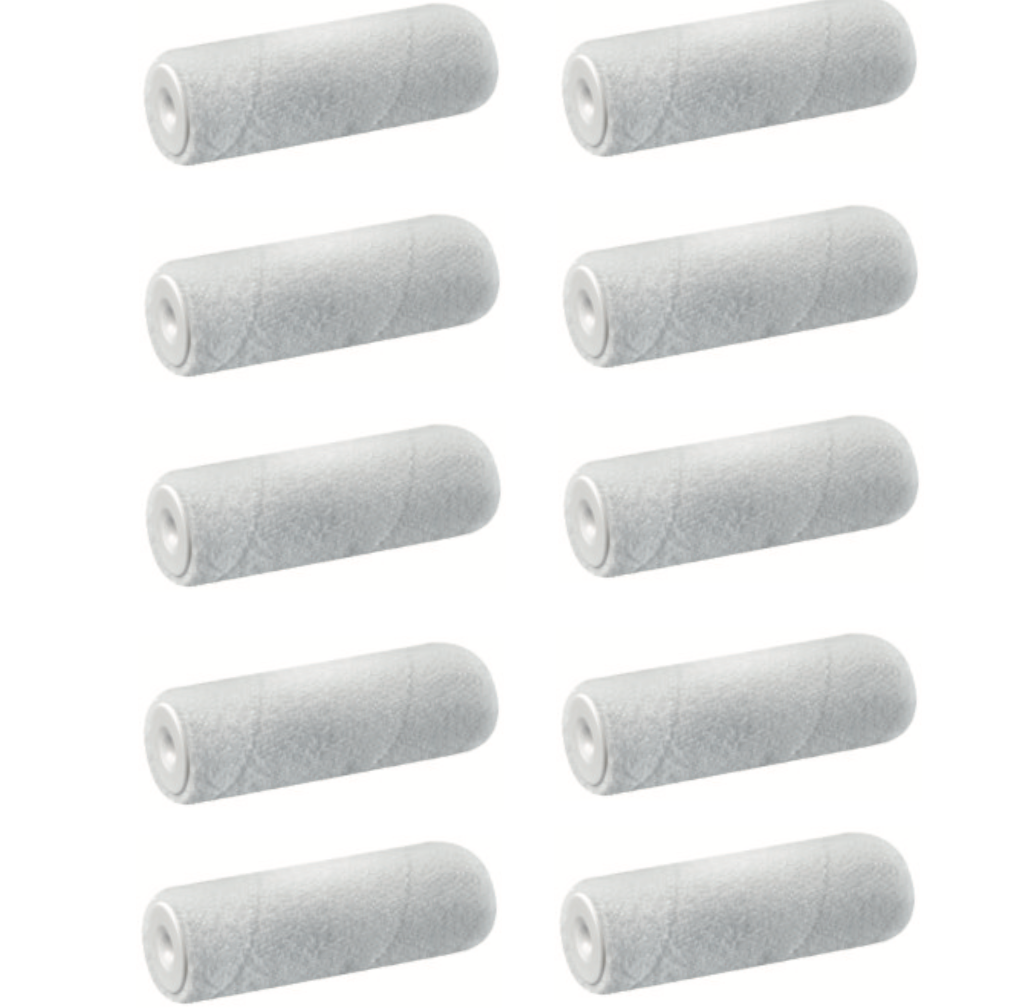 10er Set ⎥ Midi-Kleinflächenwalze"MagicFelt" Breite 12cm, Pol 5mm, Kern30