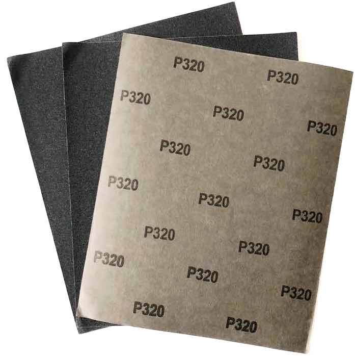klebemeister® Nass-Schleifpapier ⎥ wasserfest ⎥ 230x280mm