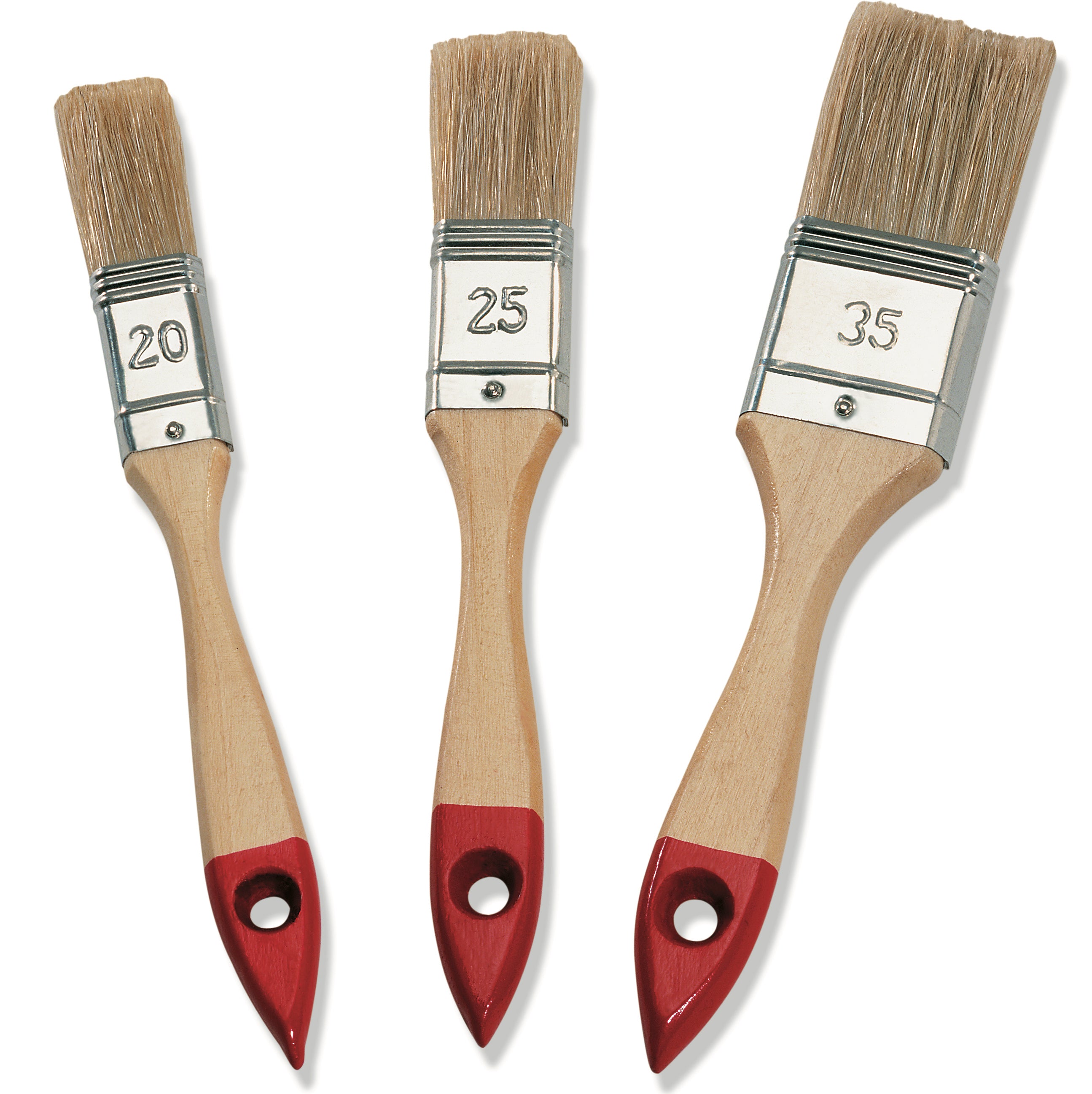 Kunstborste-Pinselset, 3-teilig