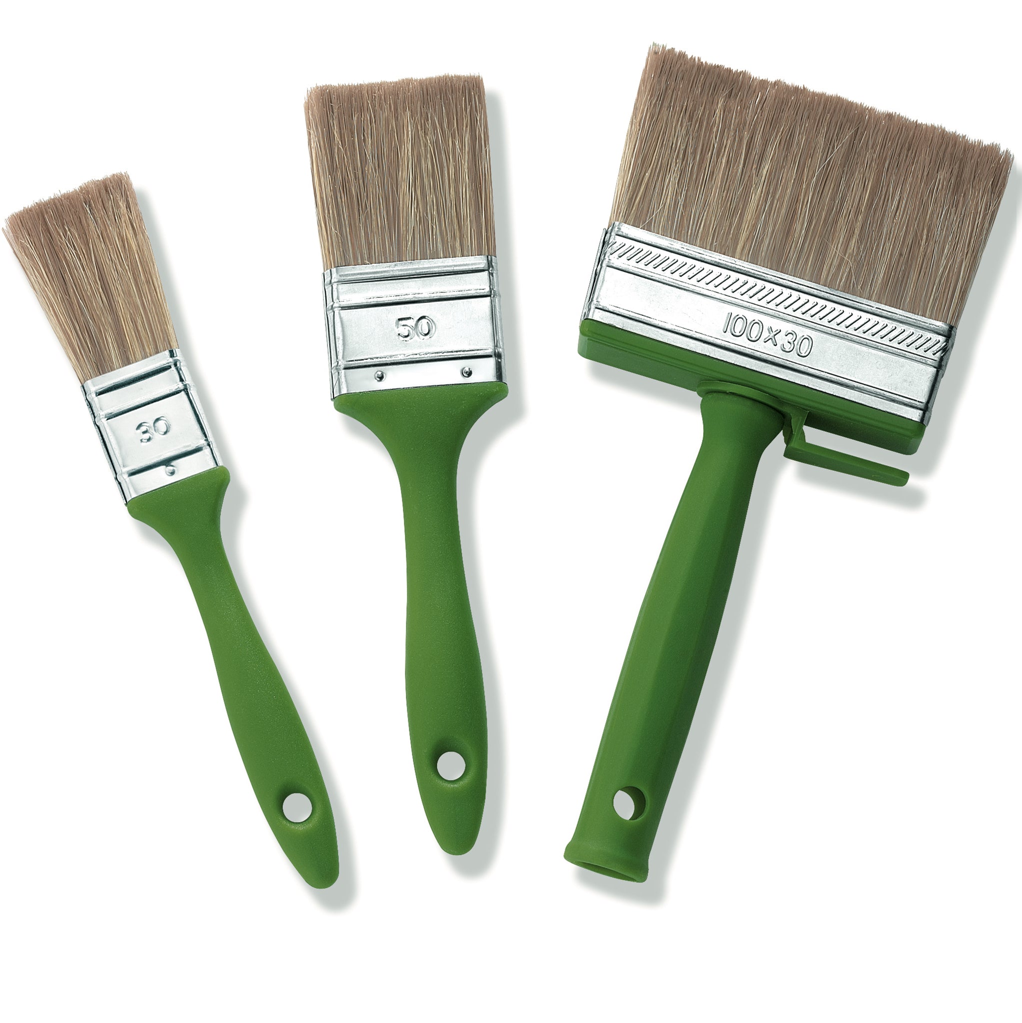 Kunststoff-Pinselset, 3-teilig
