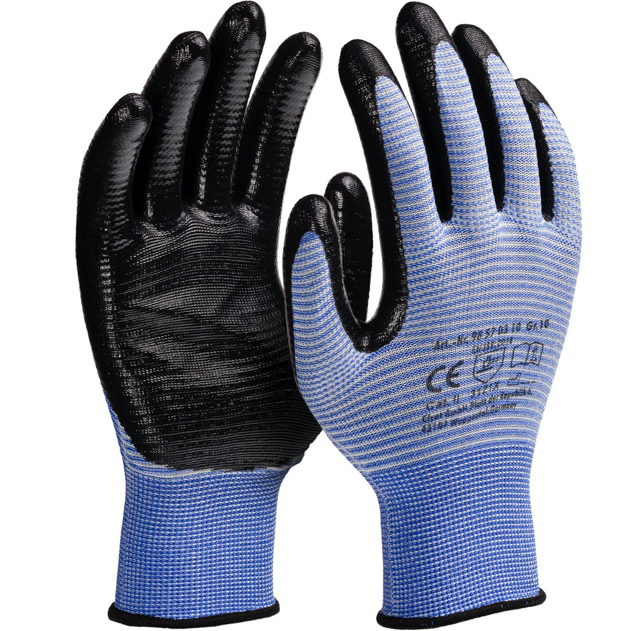 Nitril Arbeitshandschuhe AQUA ⎥ fein genoppt