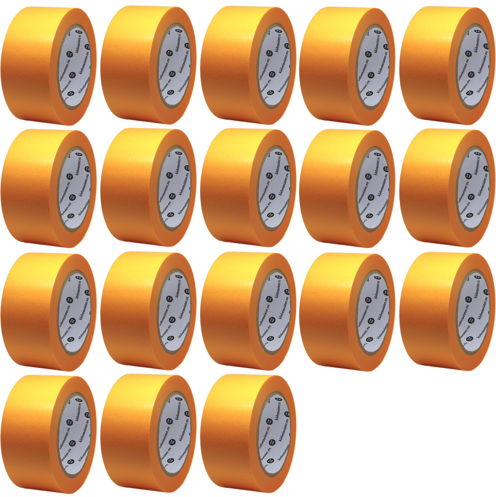 klebemeister® Goldband (50% FASERVERSTÄRKT) 50mm (ab 3er Pack)