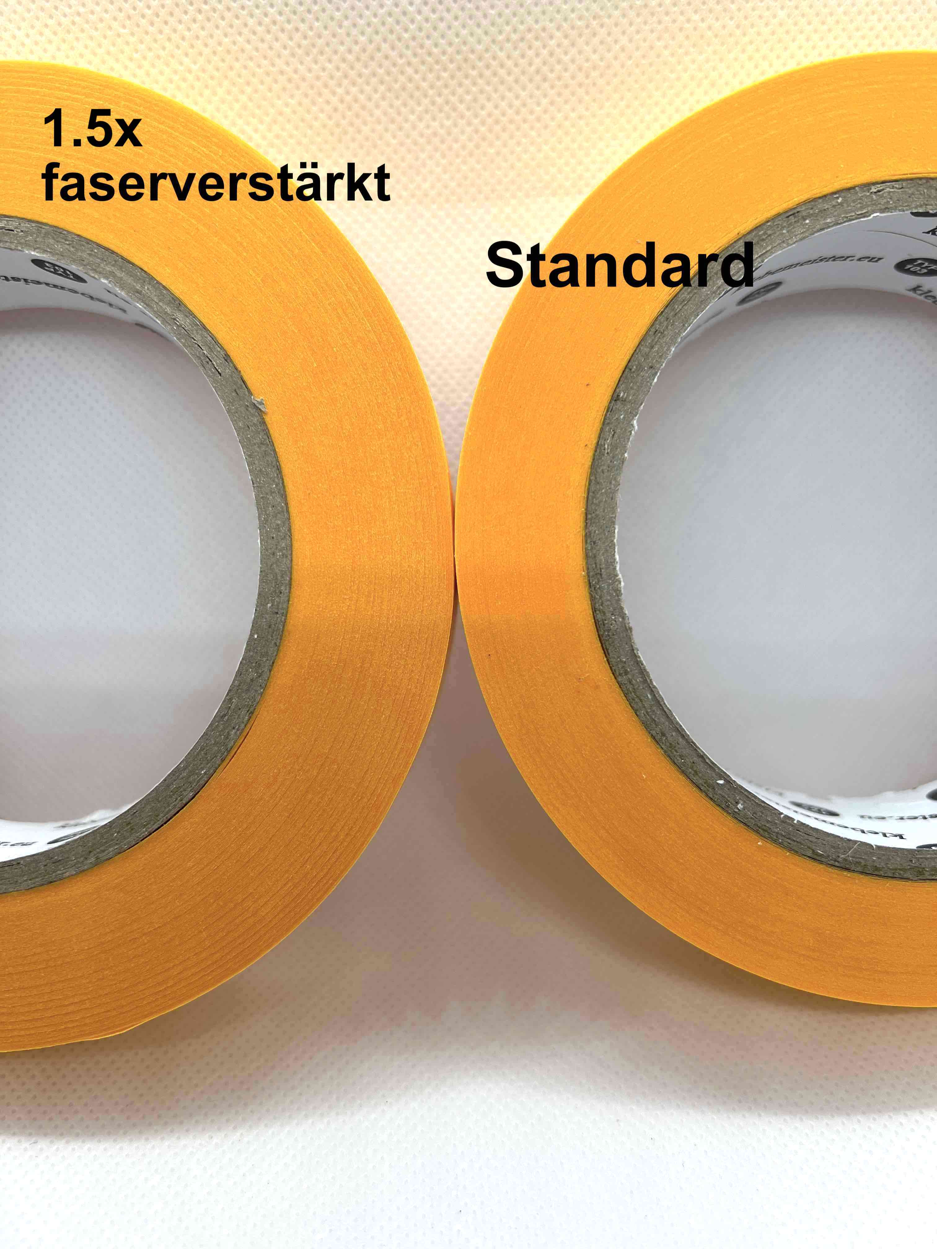 klebemeister® Goldband (50% FASERVERSTÄRKT) 25mm (ab 3erPack)