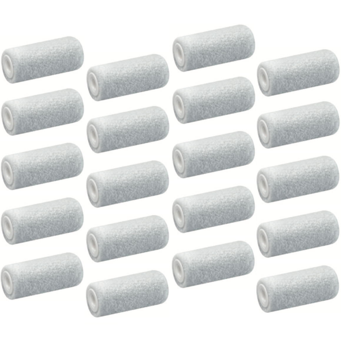 20er Set ⎥ Kleinflächenwalze "MagicFelt" Breite 6cm, Pol 5mm, Kern17