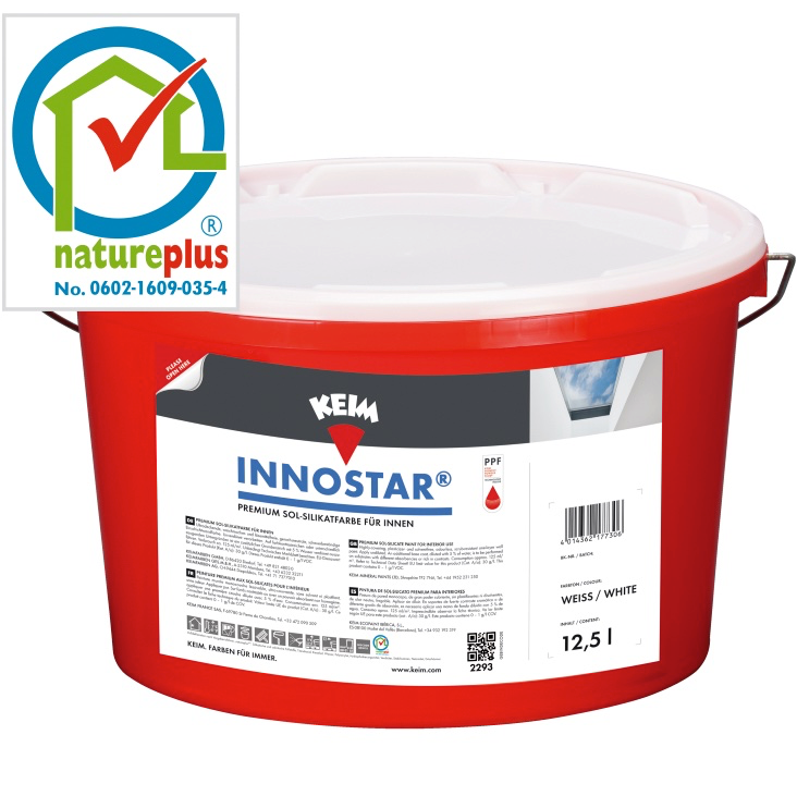 KEIM® Innostar, Sol-Silikatfarbe für Innen