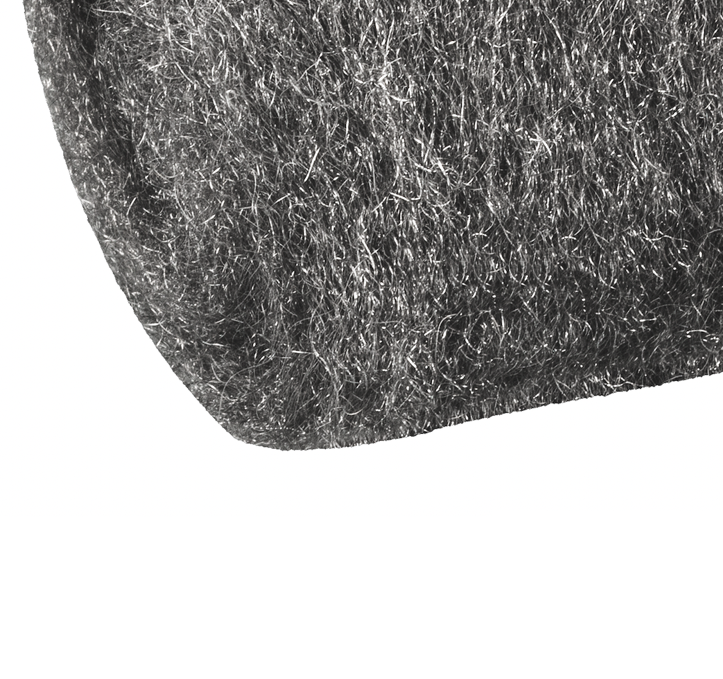 Stahlwolle-Pads, 2-teilig