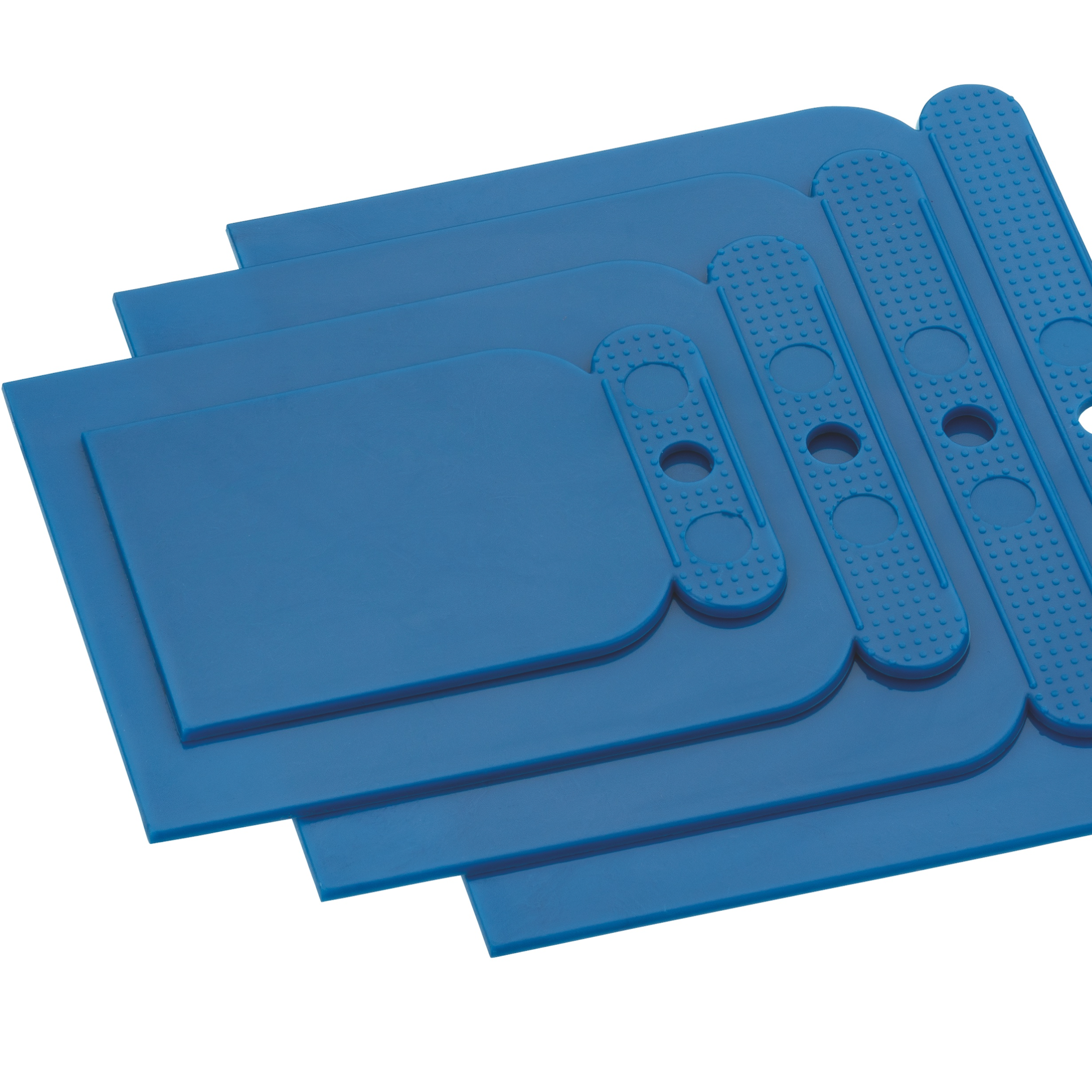 Flächenspachtel, Kunststoff, 4-teilig